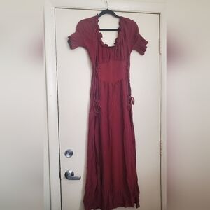 *NWT* Killstar Elegant Burgundy Jocasta Maxi Dress